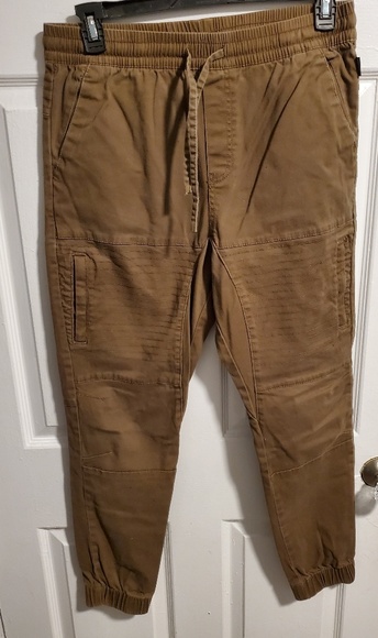 3 MEN'S SAVAGE HEAT SEAL TWILL STRETCH JOGGERS - Picture 4 of 8